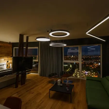 Апартаменты Capital Towers - Unique 4you - 18 Pietro Z Pieknym Widokiem Na Centrum Rzeszowa